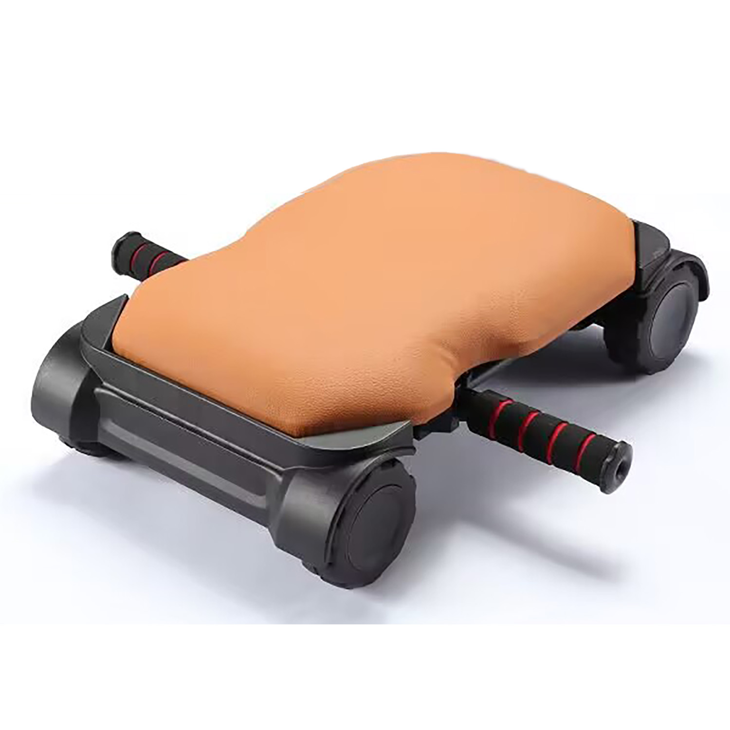 Ab Roller Wheel With Elbow Support - Bauchroller, 4-Rad Automatischer Rückprall Bauchmuskeltrainer mit