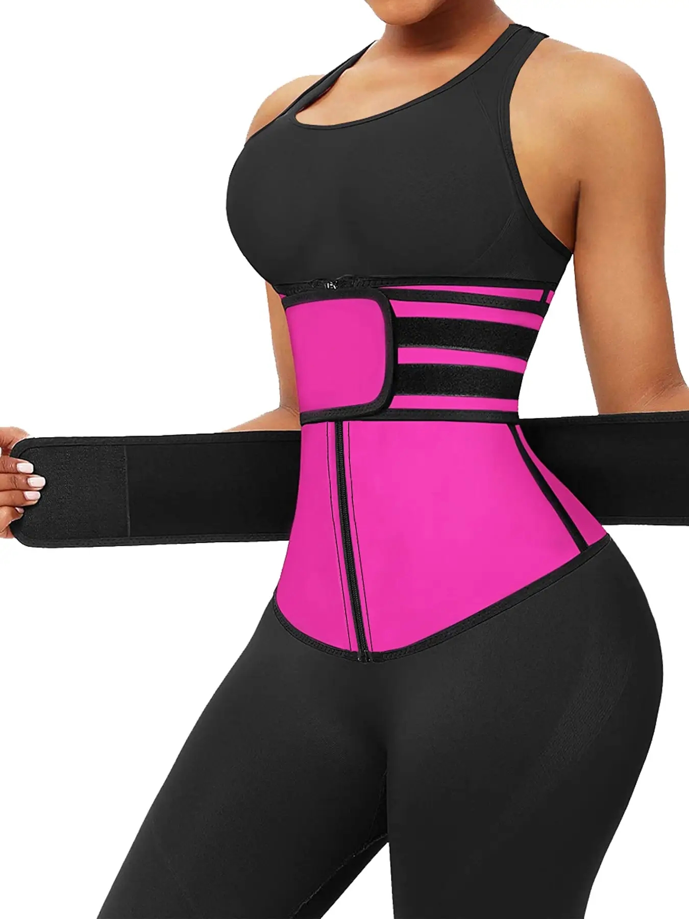 Sweat Waist Trainer Belt Neoprene - Neopren Taillen trainer Workout Trimmer Gürtel